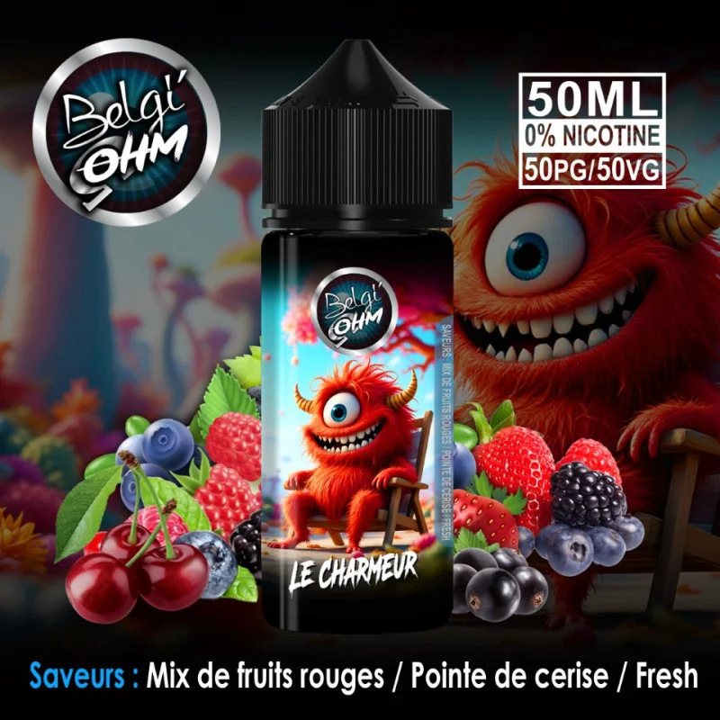 Le Charmeur 0mg 50ml - Belgi'Ohm